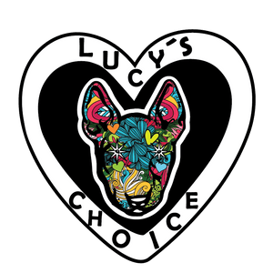 Logo Lucys-Choice hochwertige Hundeprodukte Artikel für Hunde Haustierhandschuh Hundepflege Pferdepflege Hundebürsten Pferdebürsten Pferdepflege Ebooks Hunderassen, welcher Hund paßt zu mir, welche Hunderasse, Hunderassen Info, Maulkorb, Maulkorb bunt