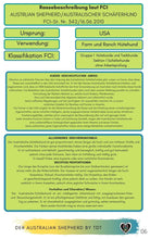 Laden Sie das Bild in den Galerie-Viewer, Rassestandard Australian Shepherd, Aussie, Hütehunde,Ebook Hunde, Enzyklopädie der Hunderassen, Info Hunderassen, Welcher Hund paßt zu mir, Hunderassen geeignet für Familien, Kleine Hunderassen, Pflegeleichte Hunderassen, beliebte Hunderassen, Rassehunde beliebt, Hunde Krank